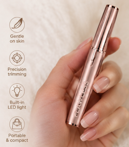 New Flawless Eyebrow Hair Remover Pen Rechargeable