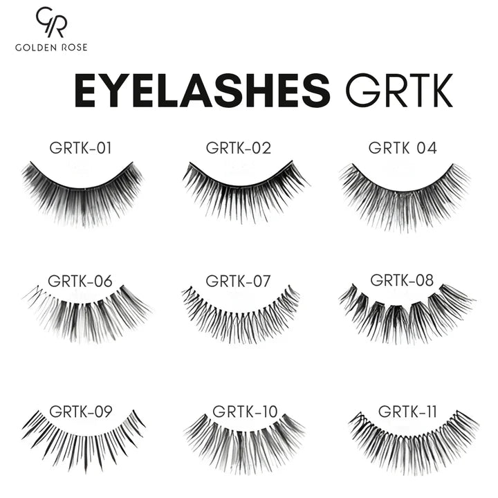 GOLDEN ROSE EYELASHES GRTK