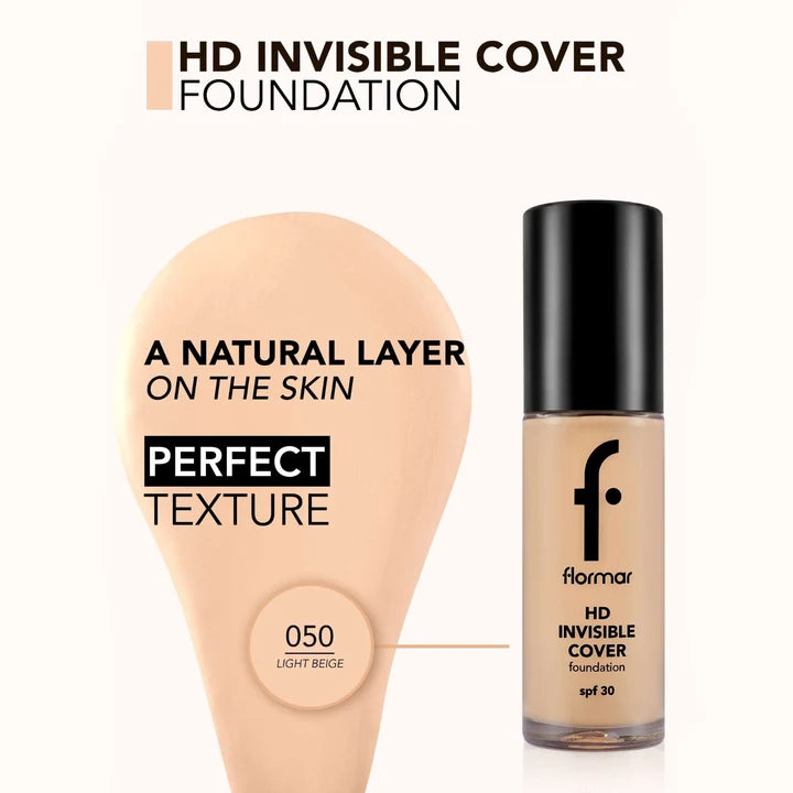 FLORMAR FOUNDATION INVISIBLE COVER HD