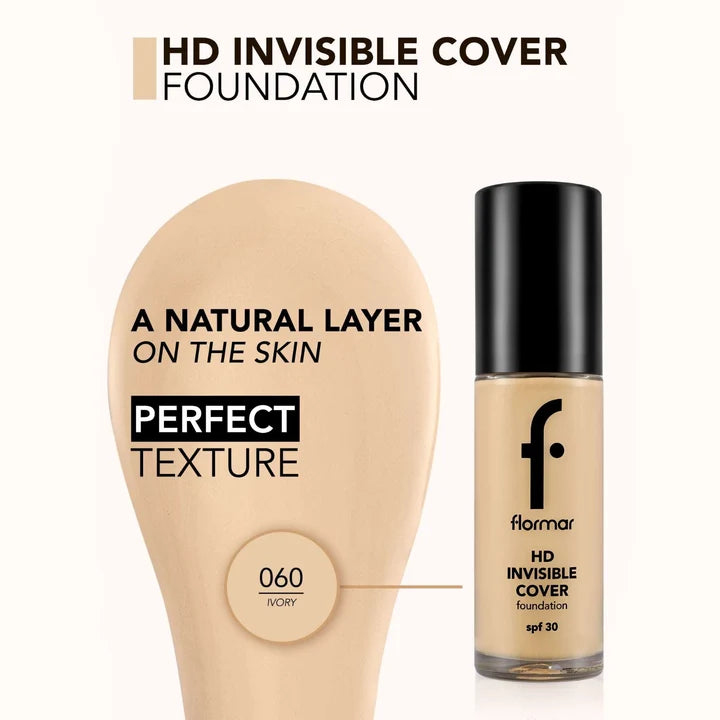 FLORMAR FOUNDATION INVISIBLE COVER HD